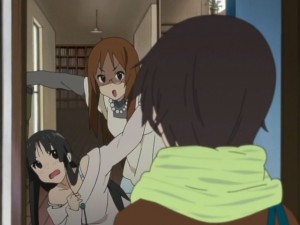 Yes, Sawako does a Mikuru... errr...