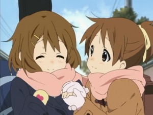 Yui and Ui seems to get along very well... despite Ui acting more mature than Yui.