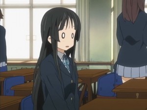 Unfortunately, Mio have been separated and she doesn't know anyone in her class until...