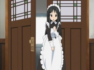 Apron, check! Black Stockings, check! Meido Hairband, Check! Moe Moe Kyun becomes a reality...
