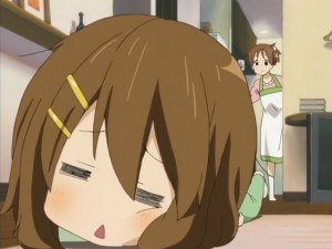 Yui seems to be useless, even after joining the light music club.