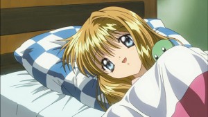 Misuzu just look just as cute as she was with her ponytail... and she almost look like Nayuki without the blue hair...