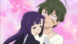 Zange-chan tries to win Jin over with her charm.