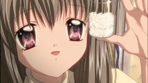 It seems that she isn't the only one who is fascinated in star sand... oh wait..