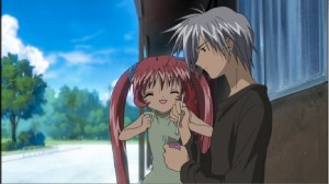 Although she won't admit it, it seems that Yukito can blow bubbles rather good.