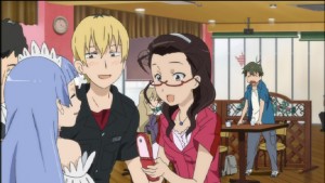 Typical at most cosplay cafes.