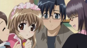 Meido Haruka makes the moe meter go sky high... :o