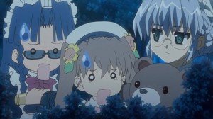 Yes, Eric is a teddy bear, not a real person.