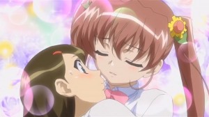 Oh noes? Yuri in Nogizaka Haruka... Well, almost... but not really.