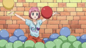 Beside her shallow Tsundere personality, she does have a soft side.