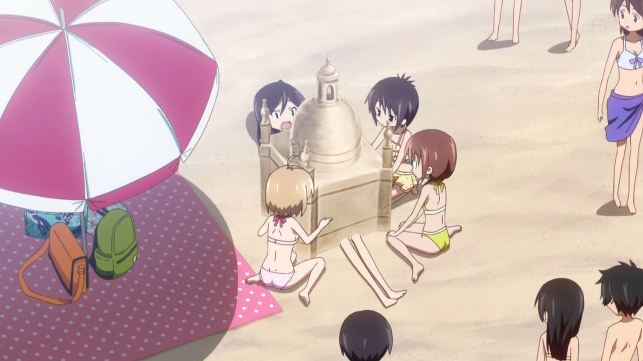 A Channel Episode 5 The Obligatory Beach Episode Chikorita157 S Anime Blog