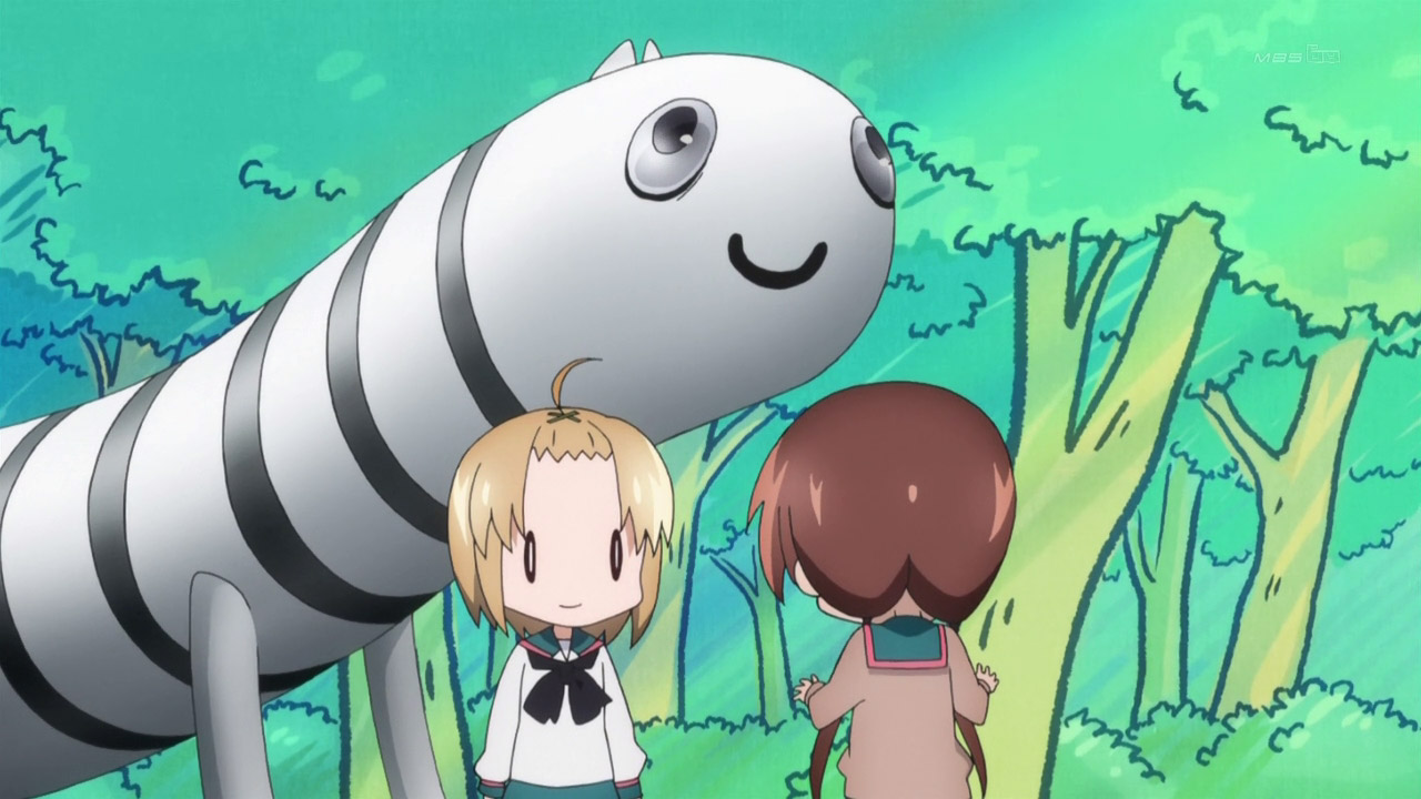 A Channel Episode 9 Malformed Animals And Yuuko S Pancakes Chikorita157 S Anime Blog