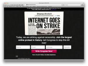 Strike Against SOPA & PIPA-1