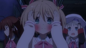 You might be wondering, what happened to Komari's face?