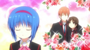 Did Mio just become a Yaoi fangirl? (Although I do admit that Riki looks like a girl)