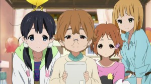 It seems that this boy just wanted to give her a souvenir, that is all.