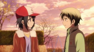 Kodaka sort of goes back to the past to fix what he did wrong...