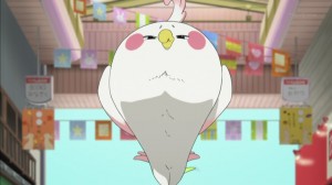 He can fly, but now looks disgusting.