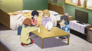 Apparently, Dera makes everyone laugh.