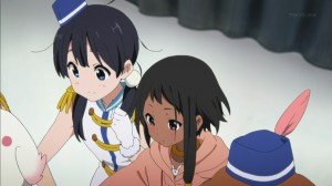 From the look of Choi, it seems that she has something to reveal.