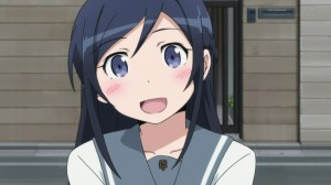 Ayase looks cute, but also creepy!