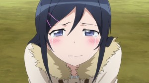 Looking at Ayase cry makes me want to punch Kyousuke in the face.