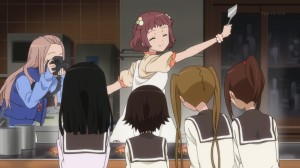 Chimo celebrates Fuu's next step in being more agressive.