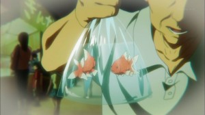 If you wondering about the goldfish grave Makoto have, this explains it.