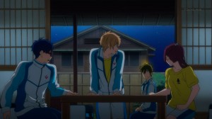 They finally realize that that Haruka leaves his cell phone at home.