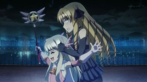 Apparently, Luviagelita doesn't like how Illya used Miyu to defeat Caster.