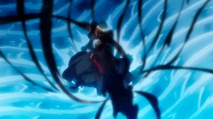 It appears that Saber has something up her sleeve.