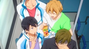 It seems that the boys are having fun.