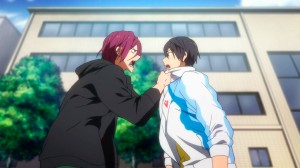 I feel bad for Haruka for having to put up with this kind of behavior to bring Rin back to his senses.