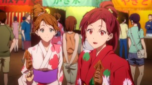 Kou and Amakata looks rather cute.