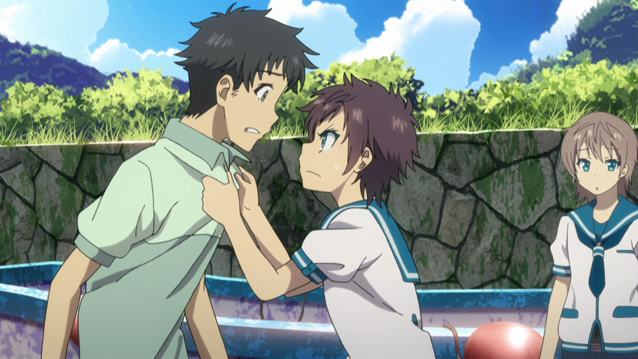 Nagi no Asukara - Episode 1 - Prejudice and Menaka's Faithful Encounter -  Chikorita157's Anime Blog