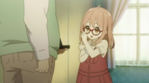 I admit that Mirai looked adorable when she was a child.
