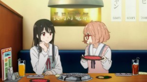 It seems that Mitsuki is warming up to Mirai.