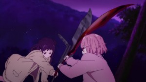 A mysterious and familiar girl is out to kill Mirai for revenge.