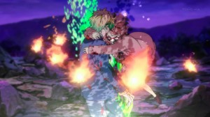 This is what stops a powerful shade… A girl hugging him!