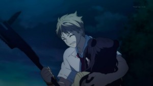 It seems that Sakura's weapon is taking a toll on her.