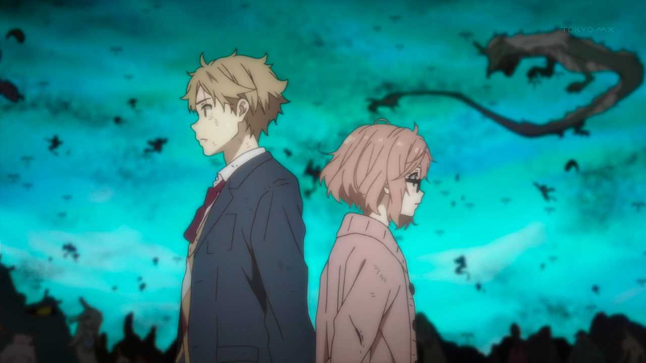 Kyoukai no Kanata – Episode 12