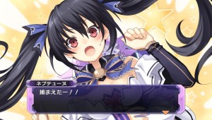 Noire receives a big hug from Neptune!