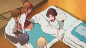 It seems that she out-slept everyone.