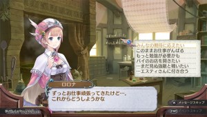 Like Escha and Logy, the endings are determined by the choices made at the end, thus making it easier to get every ending without multiple save files or replaying the game over again.