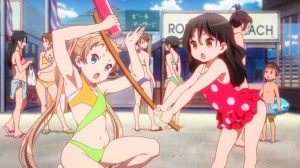 I admit that Sanae fighting against the Master Chief's daughter is rather adorable.