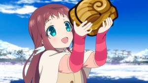 Manaka Lives thanks to the Helix Fossil, who regained her feeling to love along with her Ena!