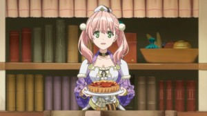 Yep, she made an apple tart!