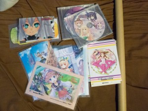 As seen here, I accumulated a lot of bonus items, but I don't have a place to show them off.