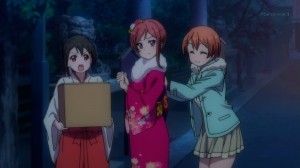 Yep, Rin is pushing for NicoxMaki.