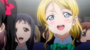 Yep, Eli was so moved by the music that she almost teared